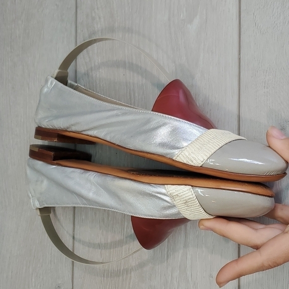 AGL Attilio Guisti Leombruni Womens Luxury Loafer Flats shoes sz 37.5 US 7 5 - Picture 9 of 14